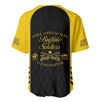 Personalized Buffalo Soldiers Baseball Jersey 9th & 10th Cavalry Regiment