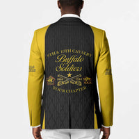 Personalized Buffalo Soldiers Blazer 9th & 10th Cavalry Regiment