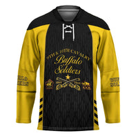 Personalized Buffalo Soldiers Hockey Jersey 9th & 10th Cavalry Regiment