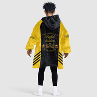 Personalized Buffalo Soldiers Kid Wearable Blanket Hoodie 9th & 10th Cavalry Regiment