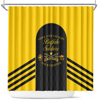 Personalized Buffalo Soldiers Shower Curtain 9th & 10th Cavalry Regiment