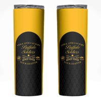 Personalized Buffalo Soldiers Skinny Tumbler 9th & 10th Cavalry Regiment
