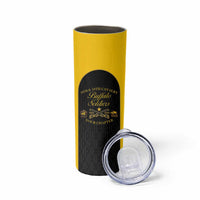 Personalized Buffalo Soldiers Skinny Tumbler 9th & 10th Cavalry Regiment