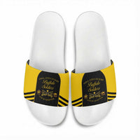 Personalized Buffalo Soldiers Slide Sandals 9th & 10th Cavalry Regiment