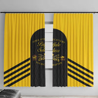 Personalized Buffalo Soldiers Window Curtain 9th & 10th Cavalry Regiment