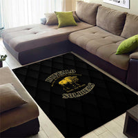 Buffalo Soldiers Area Rug We Can We Will Ready and Forward
