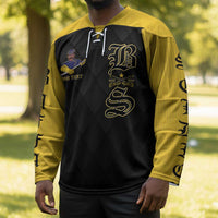 Personalized Buffalo Soldiers Hockey Jersey We Can We Will Ready and Forward