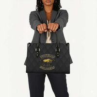Buffalo Soldiers Leather Bag We Can We Will Ready and Forward