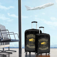 Buffalo Soldiers Luggage Cover We Can We Will Ready and Forward