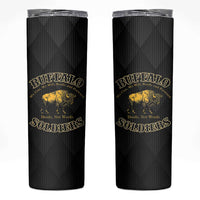 Buffalo Soldiers Skinny Tumbler We Can We Will Ready and Forward