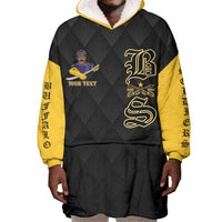 Personalized Buffalo Soldiers Wearable Blanket Hoodie We Can We Will Ready and Forward