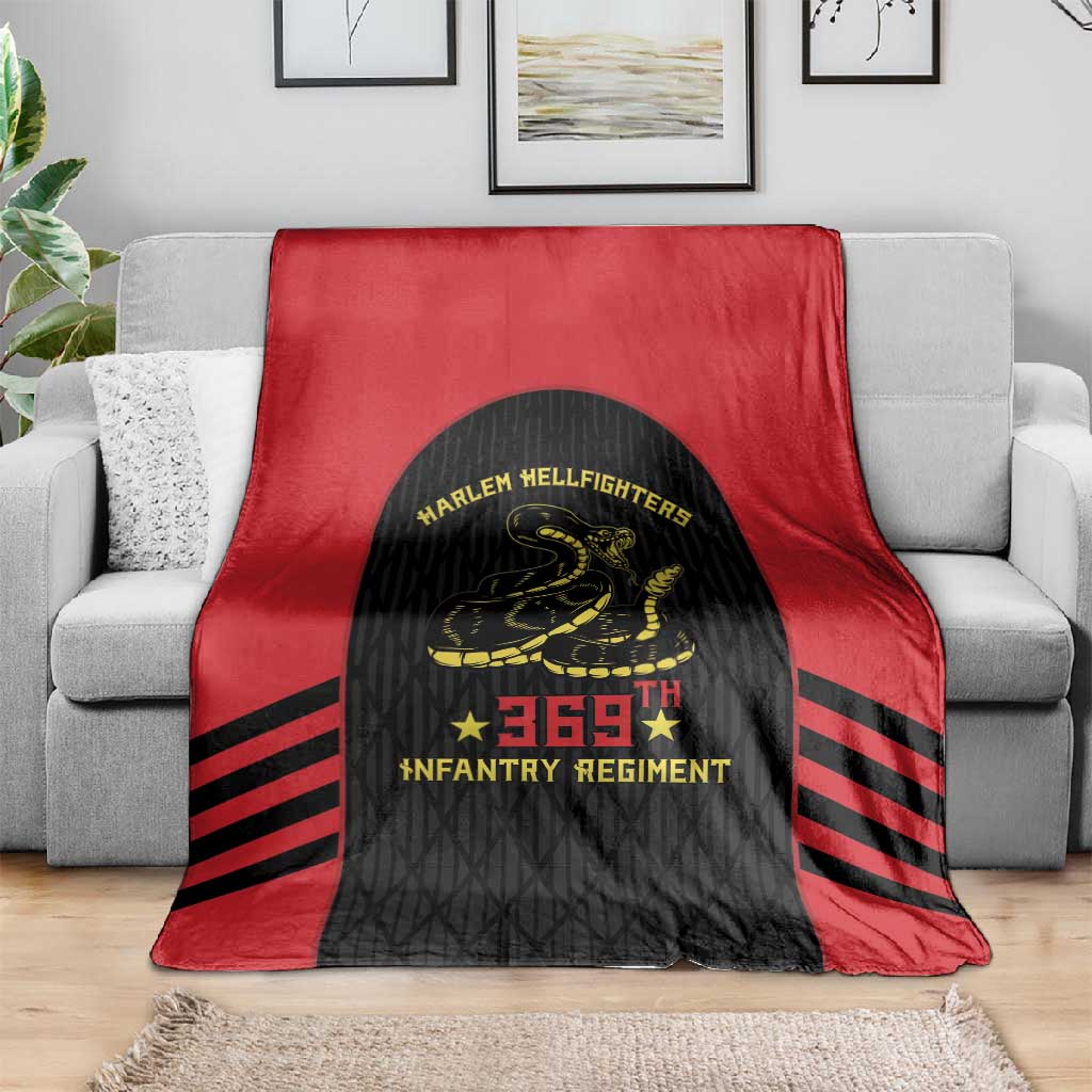 Harlem Hellfighters Blanket 369th Infantry Regiment Legacy