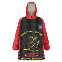 Personalized Harlem Hellfighters Kid Wearable Blanket Hoodie 369th Infantry Regiment Legacy