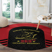Harlem Hellfighters Round Carpet 369th Infantry Regiment Legacy