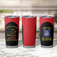 Personalized Harlem Hellfighters Tumbler Cup 369th Infantry Regiment Legacy