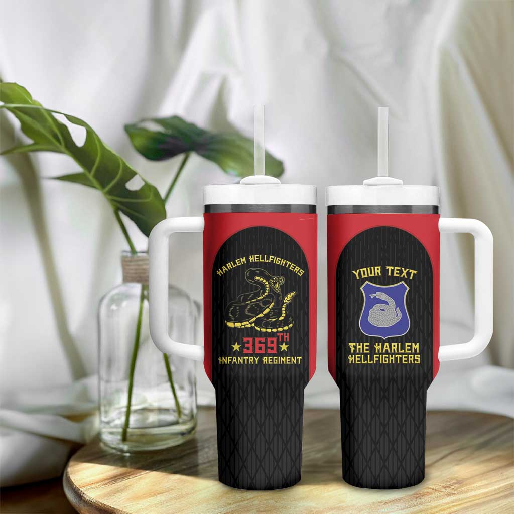Personalized Harlem Hellfighters Tumbler With Handle 369th Infantry Regiment Legacy