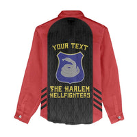 Personalized Harlem Hellfighters Women Casual Shirt 369th Infantry Regiment Legacy