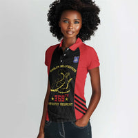 Personalized Harlem Hellfighters Women Polo Shirt 369th Infantry Regiment Legacy