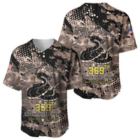 Harlem Hellfighters 369th Infantry Regiment Legacy Baseball Jersey God Damn Lets Go