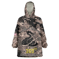 Harlem Hellfighters 369th Infantry Regiment Legacy Kid Wearable Blanket Hoodie God Damn Lets Go
