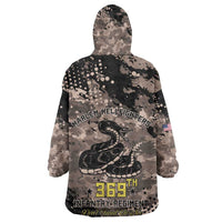Harlem Hellfighters 369th Infantry Regiment Legacy Kid Wearable Blanket Hoodie God Damn Lets Go