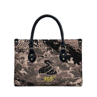 Harlem Hellfighters 369th Infantry Regiment Legacy Leather Bag God Damn Lets Go