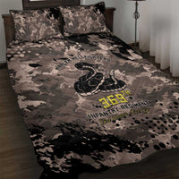 Harlem Hellfighters 369th Infantry Regiment Legacy Quilt Bed Set God Damn Lets Go
