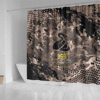 Harlem Hellfighters 369th Infantry Regiment Legacy Shower Curtain God Damn Lets Go