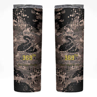Harlem Hellfighters 369th Infantry Regiment Legacy Skinny Tumbler God Damn Lets Go