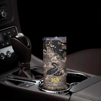 Harlem Hellfighters 369th Infantry Regiment Legacy Skinny Tumbler God Damn Lets Go