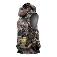 Harlem Hellfighters 369th Infantry Regiment Legacy Sleeveless Hoodie God Damn Lets Go