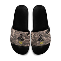Harlem Hellfighters 369th Infantry Regiment Legacy Slide Sandals God Damn Lets Go