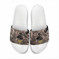 Harlem Hellfighters 369th Infantry Regiment Legacy Slide Sandals God Damn Lets Go