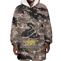 Harlem Hellfighters 369th Infantry Regiment Legacy Wearable Blanket Hoodie God Damn Lets Go