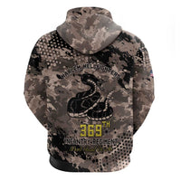Harlem Hellfighters 369th Infantry Regiment Legacy Zip Hoodie God Damn Lets Go