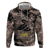 Harlem Hellfighters 369th Infantry Regiment Legacy Zip Hoodie God Damn Lets Go