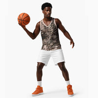 African Safari Zebra Leopard Swirl Pattern Basketball Jersey