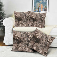 African Safari Zebra Leopard Swirl Pattern Pillow Cover