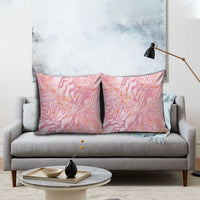 African Zebra Leopard Pattern Pillow Cover Blush Savannah
