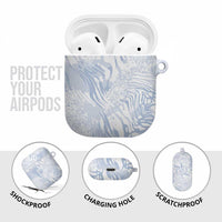 African Zebra Leopard Pattern AirPods Case Sky Savannah
