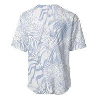 African Zebra Leopard Pattern Baseball Jersey Sky Savannah