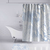African Zebra Leopard Pattern Bathroom Set Sky Savannah