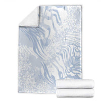 African Zebra Leopard Pattern Blanket Sky Savannah