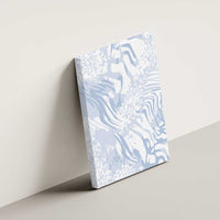 African Zebra Leopard Pattern Canvas Wall Art Sky Savannah