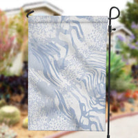 African Zebra Leopard Pattern Garden Flag Sky Savannah