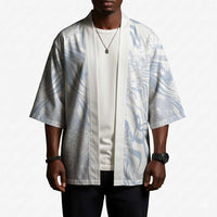African Zebra Leopard Pattern Kimono Sky Savannah