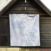 African Zebra Leopard Pattern Quilt Sky Savannah