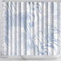 African Zebra Leopard Pattern Shower Curtain Sky Savannah