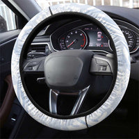 African Zebra Leopard Pattern Steering Wheel Cover Sky Savannah