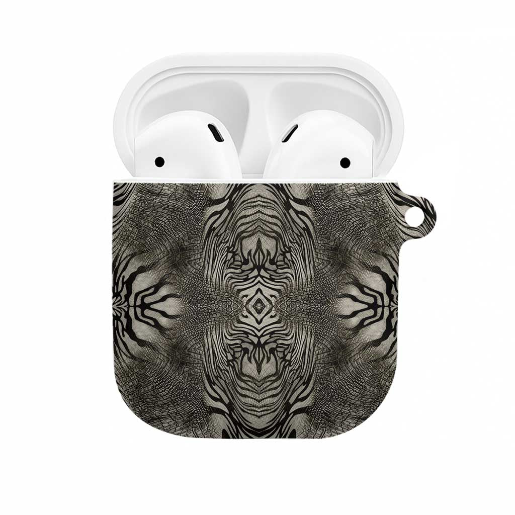 African Zebra Elephant Skin Pattern AirPods Case
